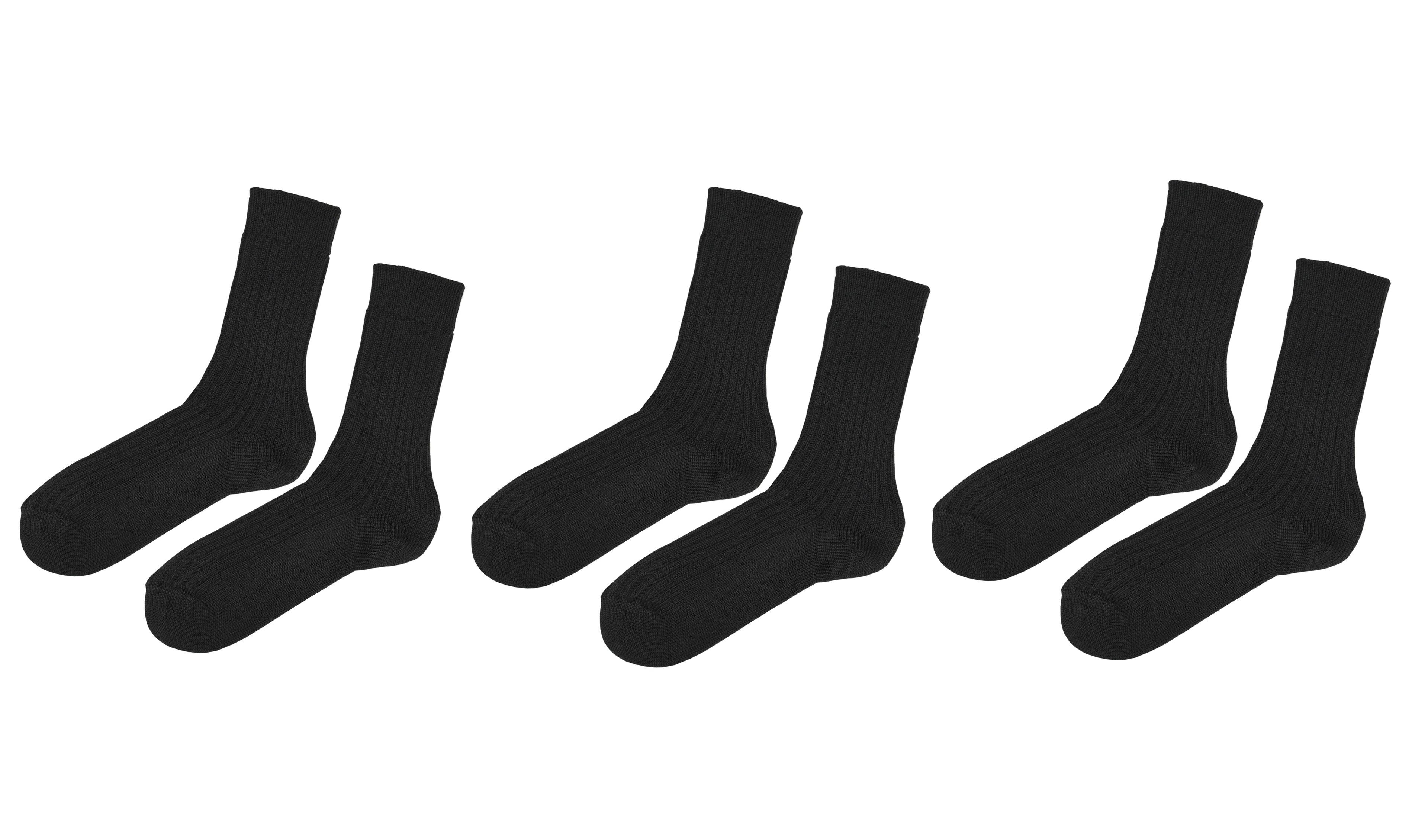 tittimitti® Men’s 100% Organic Cotton Boot Socks 3-Pack – Thick Warm Winter Crew Socks (Made in Italy)
