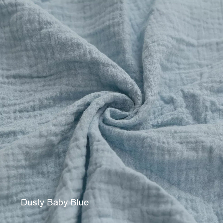 Nestig Mini Crib Custom Made Fitted Sheet - Organic Cotton Double Gauze