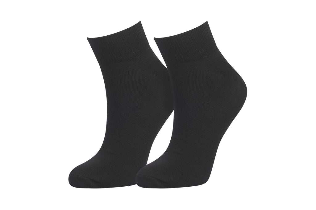 tittimitti Men’s 98% Organic Cotton Ankle Socks 3-Pack – Breathable Everyday Ankle Socks