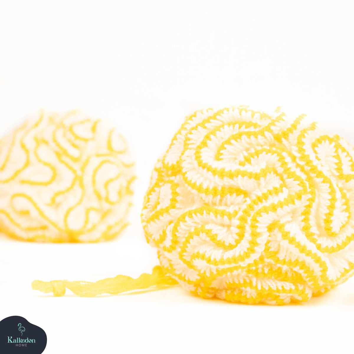 Organic Cotton Shower Pouf