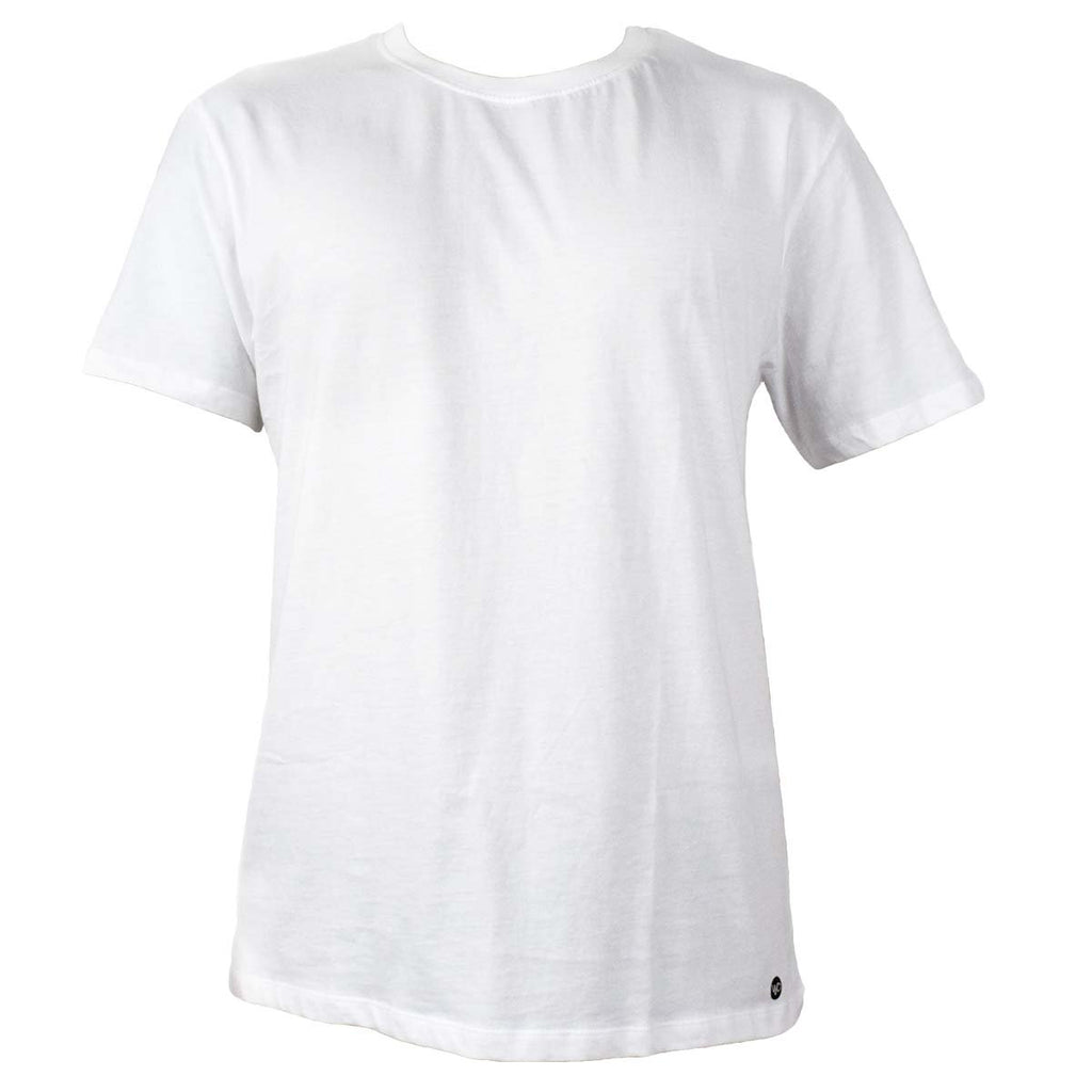 Men's Organic Crew Neck - White