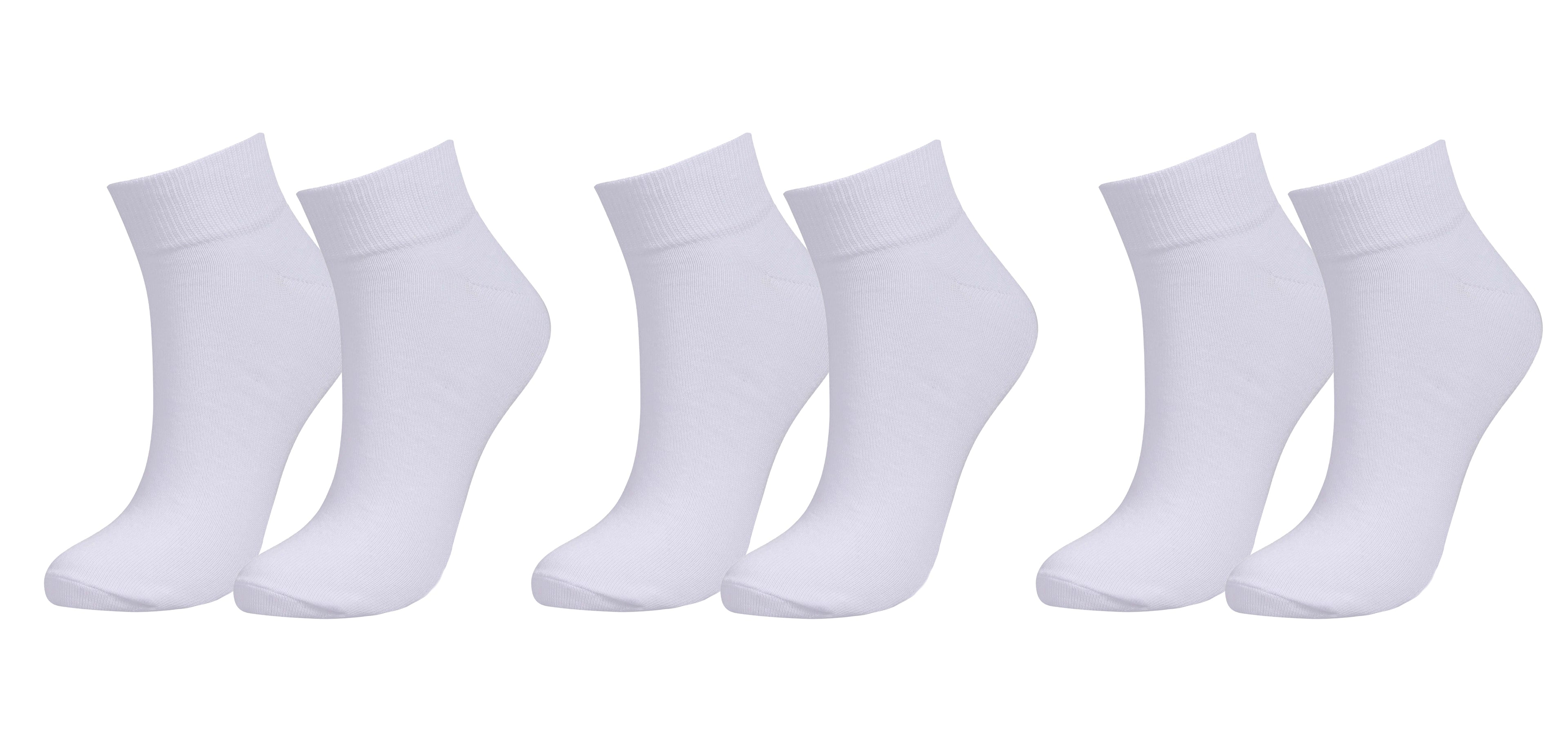 tittimitti Men’s 98% Organic Cotton Ankle Socks 3-Pack – Breathable Everyday Ankle Socks