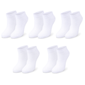 tittimitti® Kids' 98% Organic Cotton Ankle Socks 5-Pack